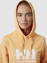 Helly Hansen Oranžová dámská mikina s kapucí HELLY HANSEN HH Logo Hoodie 2.0