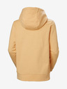 Helly Hansen Oranžová dámská mikina s kapucí HELLY HANSEN HH Logo Hoodie 2.0