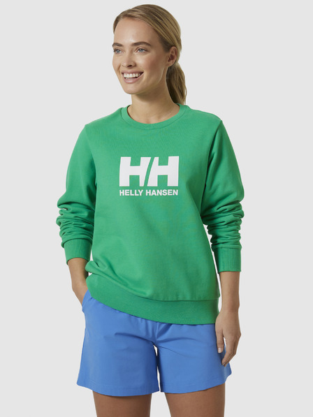 Helly Hansen Zelená dámská mikina HELLY HANSEN HH Logo Crew Sweat 2.0