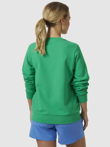 Helly Hansen Zelená dámská mikina HELLY HANSEN HH Logo Crew Sweat 2.0