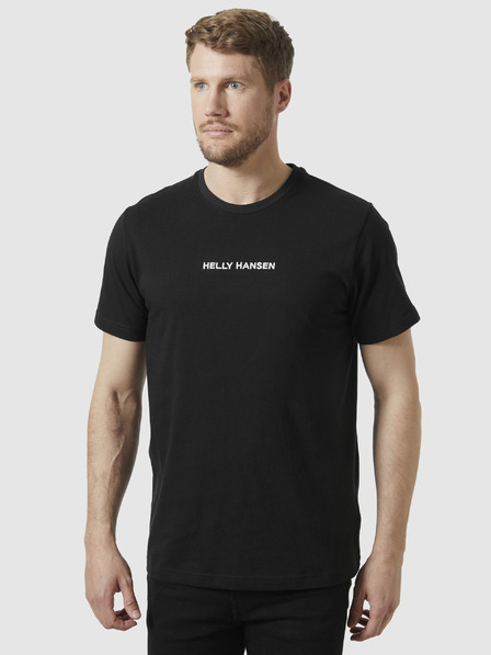 Helly Hansen Černé pánské tričko HELLY HANSEN Core T-Shirt