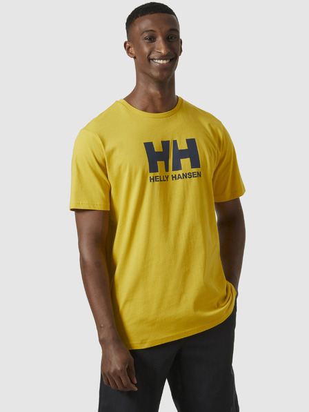 Helly Hansen Žluté pánské tričko HELLY HANSEN HH® Logo