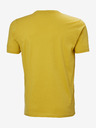 Helly Hansen Žluté pánské tričko HELLY HANSEN HH® Logo