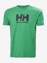Helly Hansen Zelené pánské tričko HELLY HANSEN HH® Logo