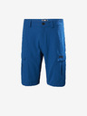 Helly Hansen Modré pánské outdoorové kraťasy HELLY HANSEN HH Quick-Dry Cargo Shorts