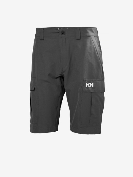Helly Hansen Tmavě šedé pánské outdoorové kraťasy HELLY HANSEN HH Quick-Dry Cargo Shorts