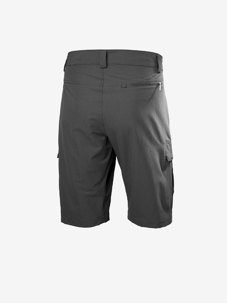 Helly Hansen Tmavě šedé pánské outdoorové kraťasy HELLY HANSEN HH Quick-Dry Cargo Shorts