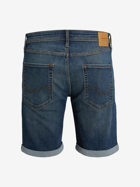 Jack & Jones Modré pánské džínové kraťasy Jack & Jones Rick