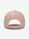 New Era Světle růžová dámská semišová kšiltovka New Era 940W MLB 9forty