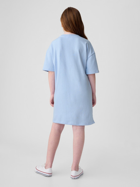 GAP Dětské šaty s logem oversize GAP