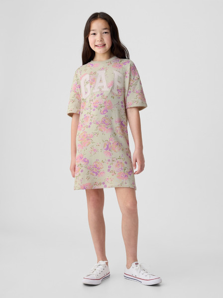 GAP Dětské šaty s logem oversize GAP