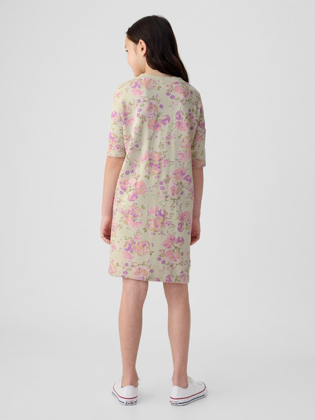 GAP Dětské šaty s logem oversize GAP