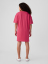 GAP Dětské šaty s logem oversize GAP