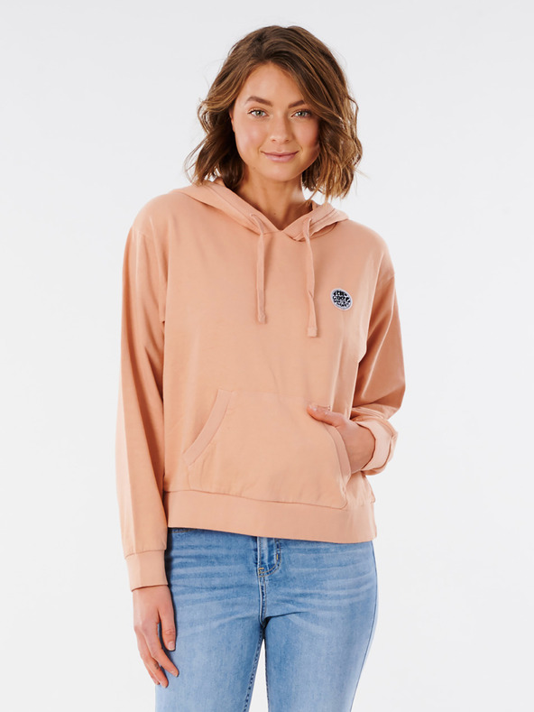 Rip Curl Oranžová mikina s kapucí Rip Curl