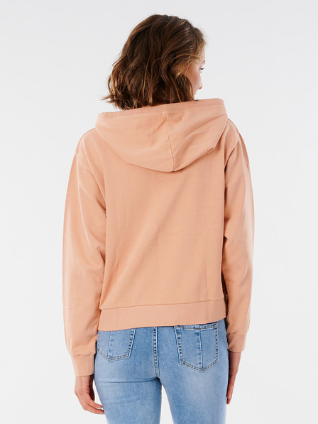Rip Curl Oranžová mikina s kapucí Rip Curl