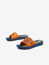 Ipanema Oranžovo-modré klučičí pantofle s motivem Ipanema Urban Slide Kids