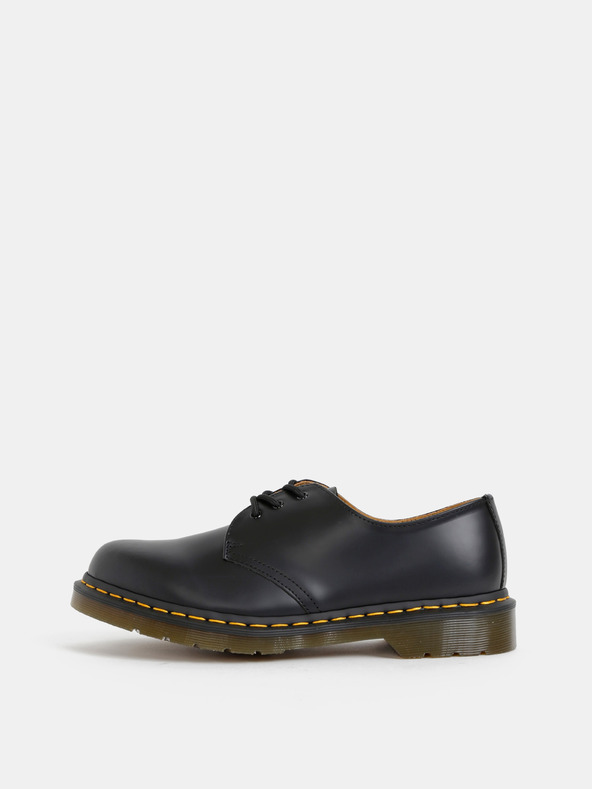 Dr. Martens Černé kožené polobotky Dr. Martens 1461