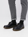 Dr. Martens Černé kožené polobotky Dr. Martens 1461