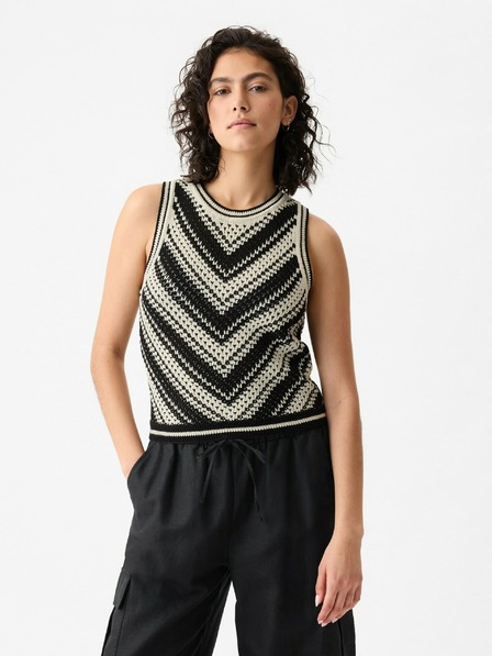 GAP Háčkovaný crop top GAP