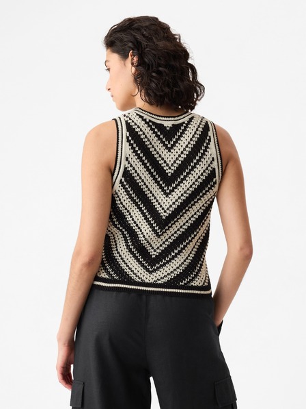 GAP Háčkovaný crop top GAP
