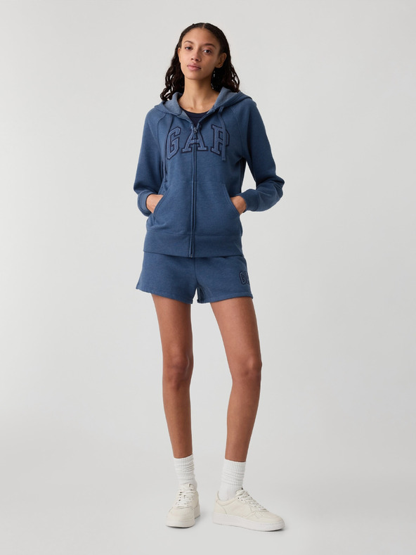 GAP Mikina na zip s logem GAP