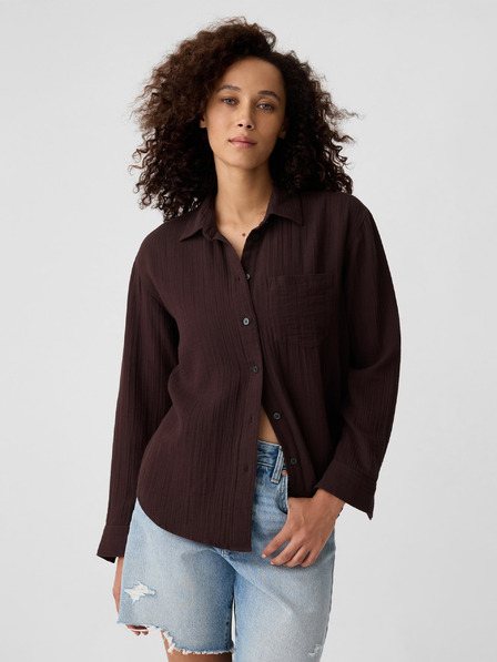 GAP Mušelínová košile oversize GAP
