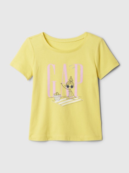 GAP Baby tričko s logem Gap