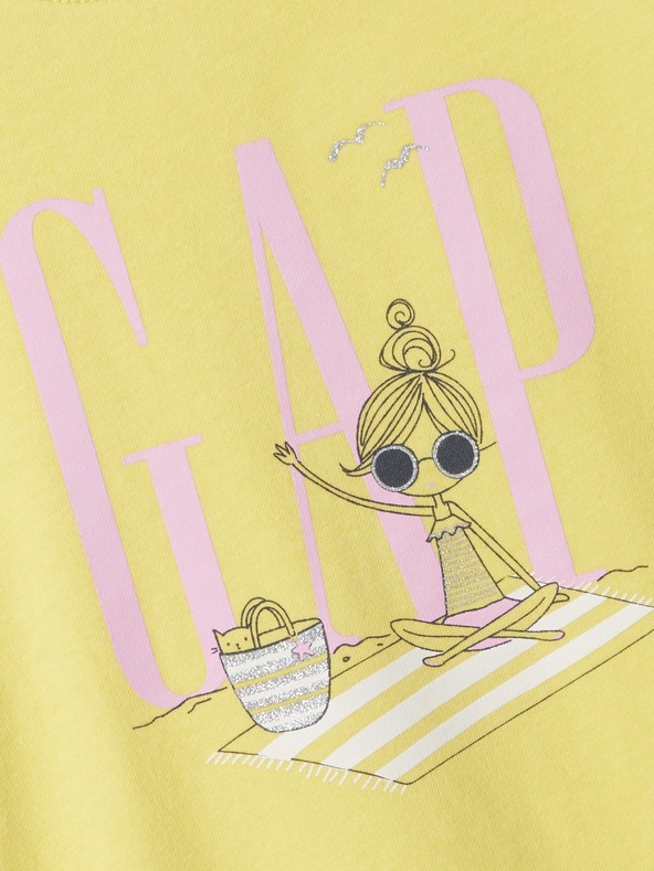 GAP Baby tričko s logem Gap