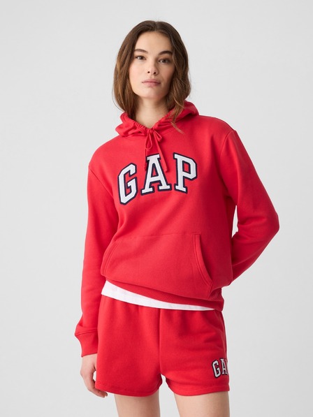 GAP Mikina s logem a fleece GAP
