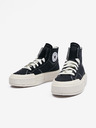 Converse Černé kotníkové tenisky na platformě Converse Chuck Taylor All Star Cruise