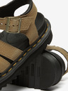 Dr. Martens Světle hnědé dámské kožené sandály Dr. Martens Blaire