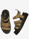 Dr. Martens Světle hnědé dámské kožené sandály Dr. Martens Blaire