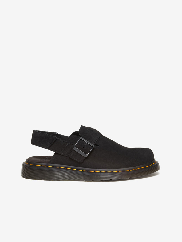 Dr. Martens Černé semišové pantofle Dr. Martens Jorge Ii