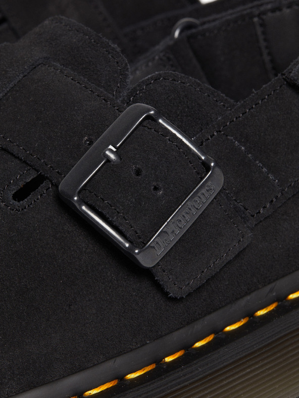 Dr. Martens Černé semišové pantofle Dr. Martens Jorge Ii