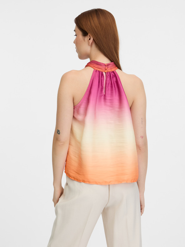 Orsay Oranžová dámská halenka ORSAY