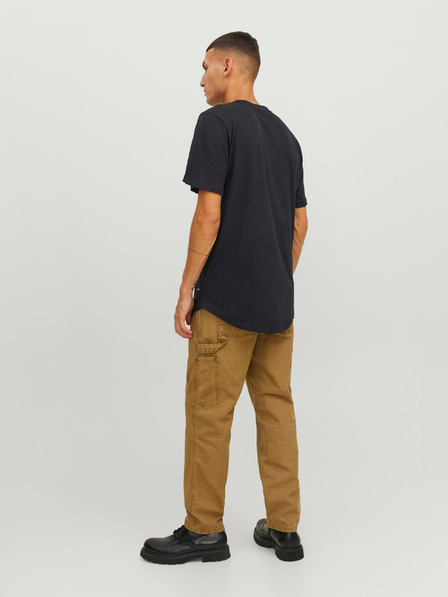 Jack & Jones Černé pánské tričko s kapsou Jack & Jones Noa