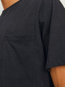 Jack & Jones Černé pánské tričko s kapsou Jack & Jones Noa