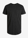 Jack & Jones Černé pánské tričko s kapsou Jack & Jones Noa