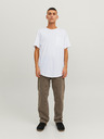 Jack & Jones Bílé pánské tričko s kapsou Jack & Jones Noa