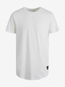 Jack & Jones Bílé pánské tričko s kapsou Jack & Jones Noa