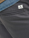 Jack & Jones Šedé pánské chino kalhoty kalhoty Jack & Jones Marco