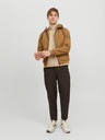 Jack & Jones Hnědá pánská lehká softshellová bunda Jack & Jones Basic