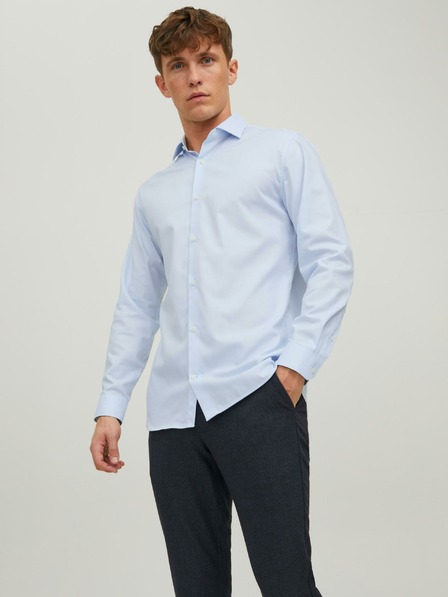 Jack & Jones Světle modrá pánská košile Jack & Jones Parker