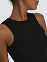 ONLY Černé dámské crop top tílko ONLY Vilma