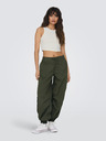 ONLY Bílé dámské crop top tílko ONLY Vilma