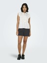 ONLY Tmavě šedé dámské kraťasy ONLY Thyra