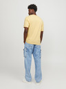Jack & Jones Žluté pánské tričko Jack & Jones Vesterbro