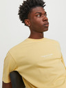Jack & Jones Žluté pánské tričko Jack & Jones Vesterbro