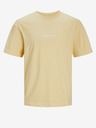 Jack & Jones Žluté pánské tričko Jack & Jones Vesterbro