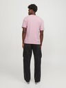 Jack & Jones Světle růžové pánské tričko Jack & Jones Vesterbro